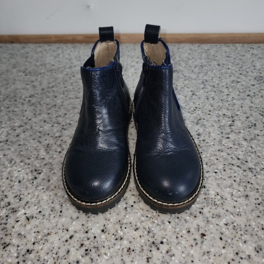Mini BODEN Kids Navy Blue Chelsea Boots Size 24/7.5